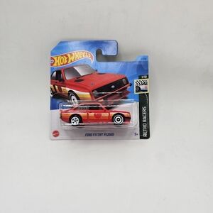 Hot Wheels 2023 #4/250 Retro Racers #1/10 Ford Escort RS2000 Short Card - NEW